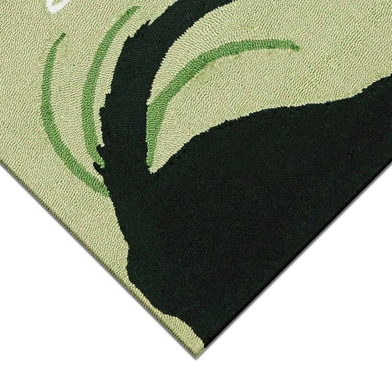 Frontporch Indoor/Outdoor Woof Rug 24"X36" Green - Liora Manne