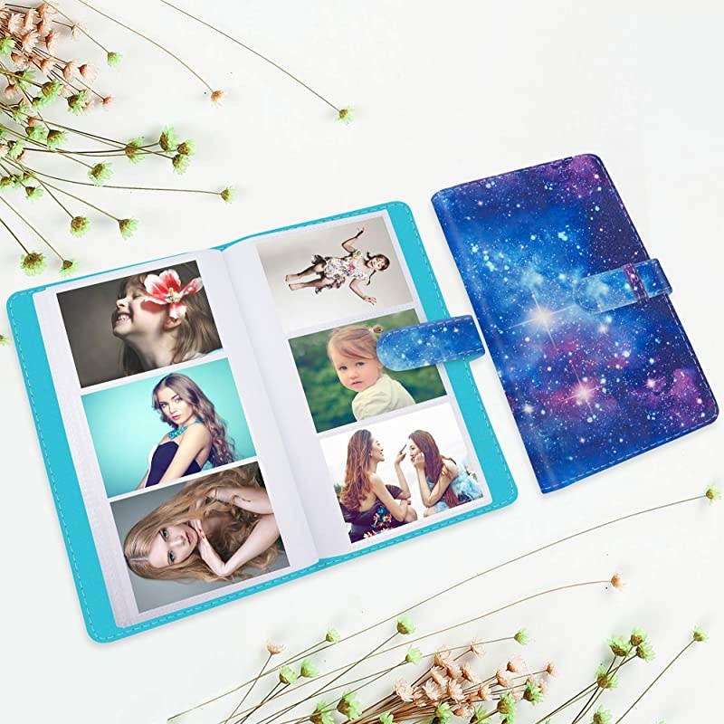 Mini Photo Album Compatible with Fujifilm Instax Mini 7s 8 8+ 9 25 26 50s 70 90 Film Polaroid PIC300 Z2300 Film Star