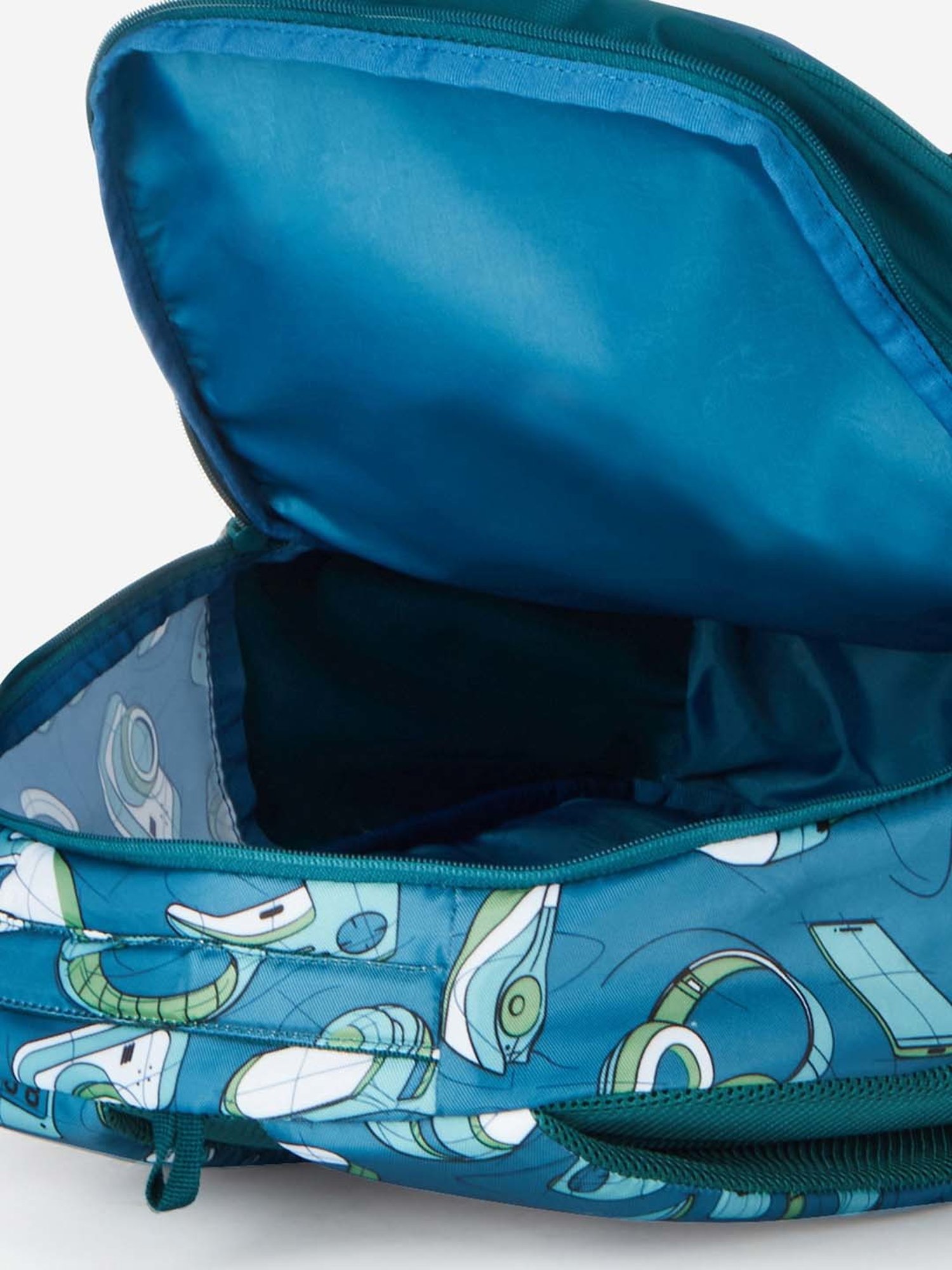 Wiki 29.5 Ltrs Blue Medium Backpack