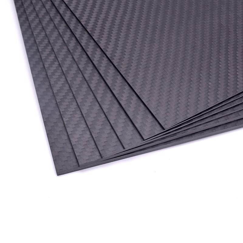 3K Carbon Fiber Plate Sheets 200x250x1.5mm Carbon Fiber Board Matt for RC Drone Quadcopter