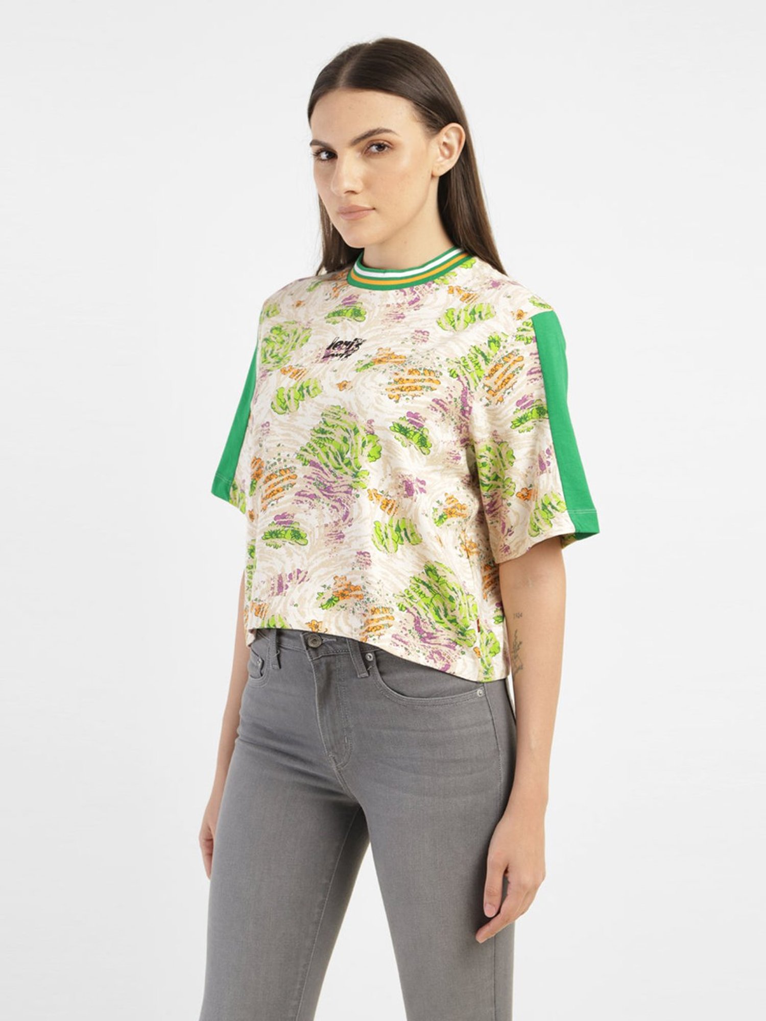 Levi's Multicolor Cotton Printed T-Shirt