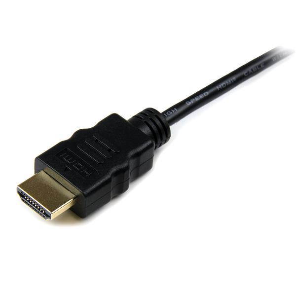 6 ft High Speed HDMI Cable with Ethernet - HDMI to HDMI Micro - M/M