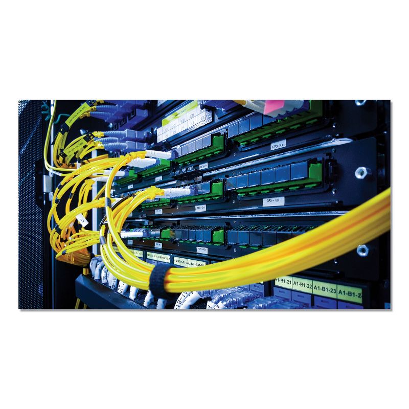 VELCRO Brand ONE-WRAP Cut-To-Fit Standard-Ties, 0.75" x 49 ft, Black 30640