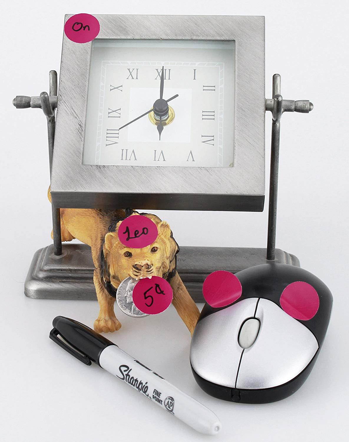 ChromaLabel 3/4 inch Color-Code Dot Labels | 1,000/Roll (Magenta)