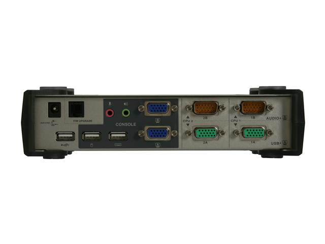 ATEN CS1742 2 Port Dual-View KVM Switch