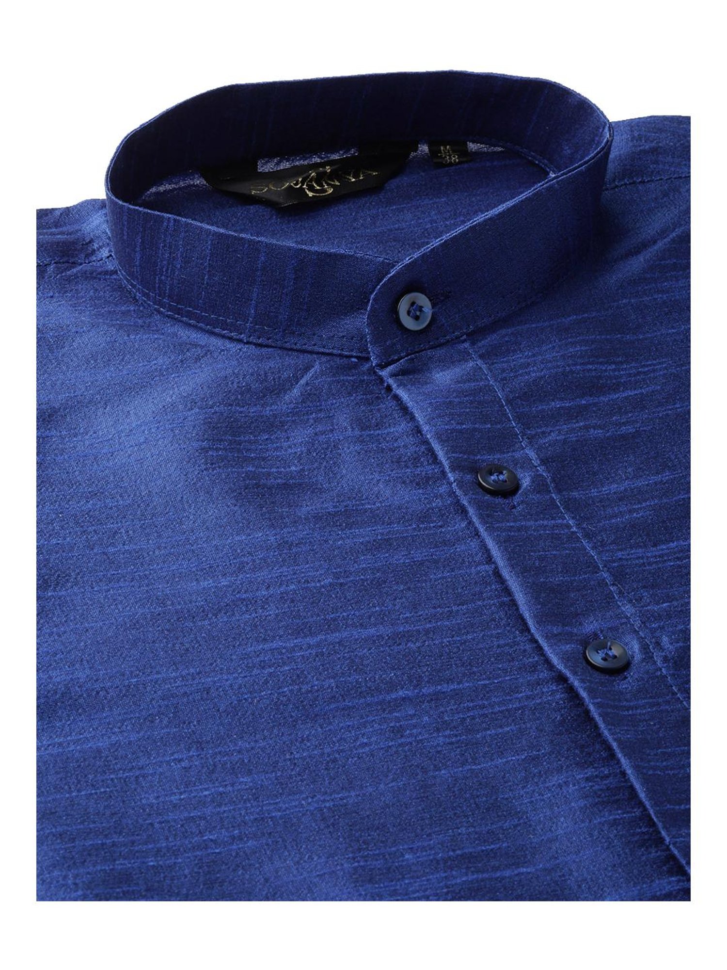 Sojanya Royal Blue & Pink Printed Suit