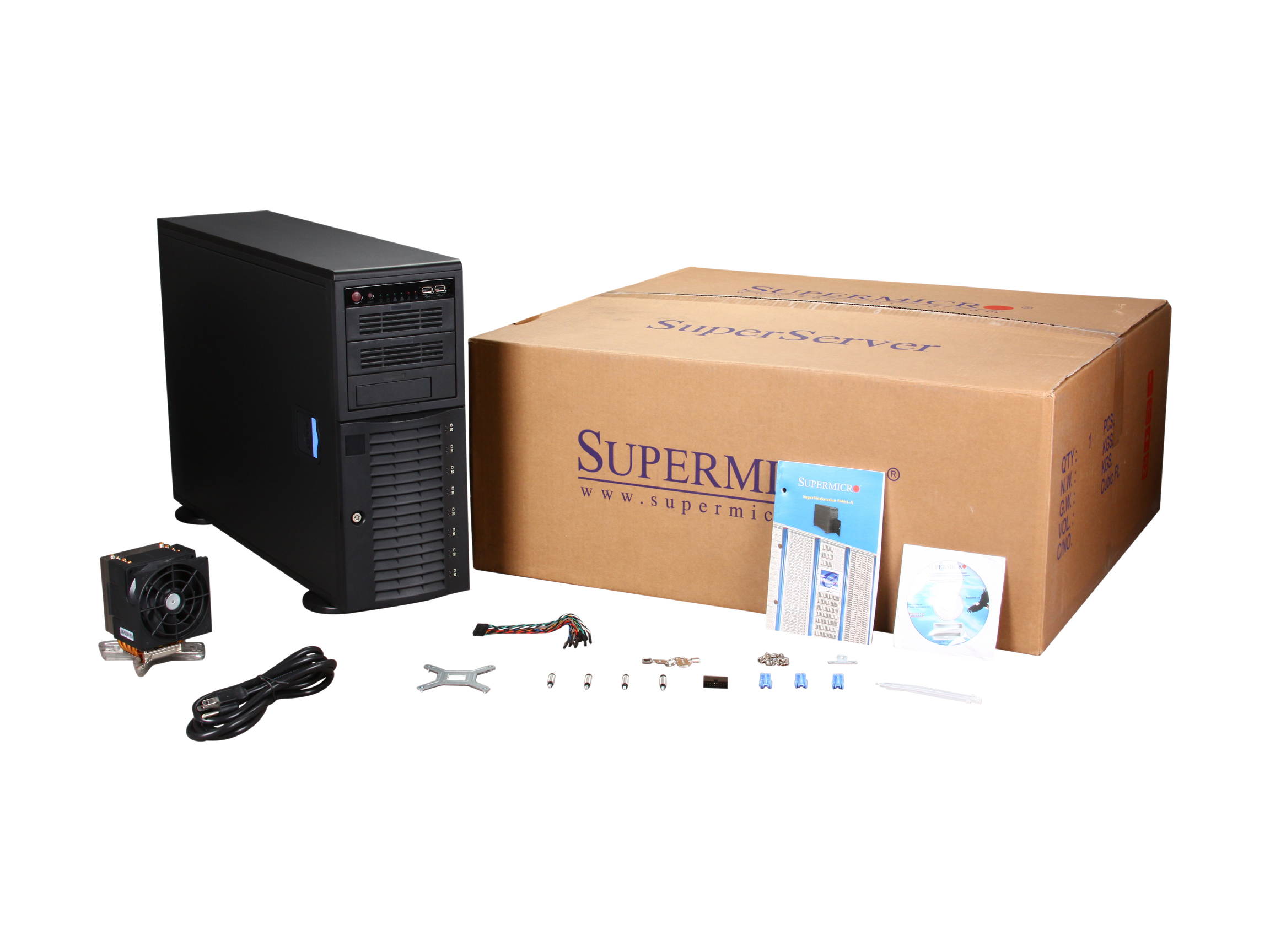SUPERMICRO SYS-5046A-XB 4U Rackmountable / Tower Server Barebone
