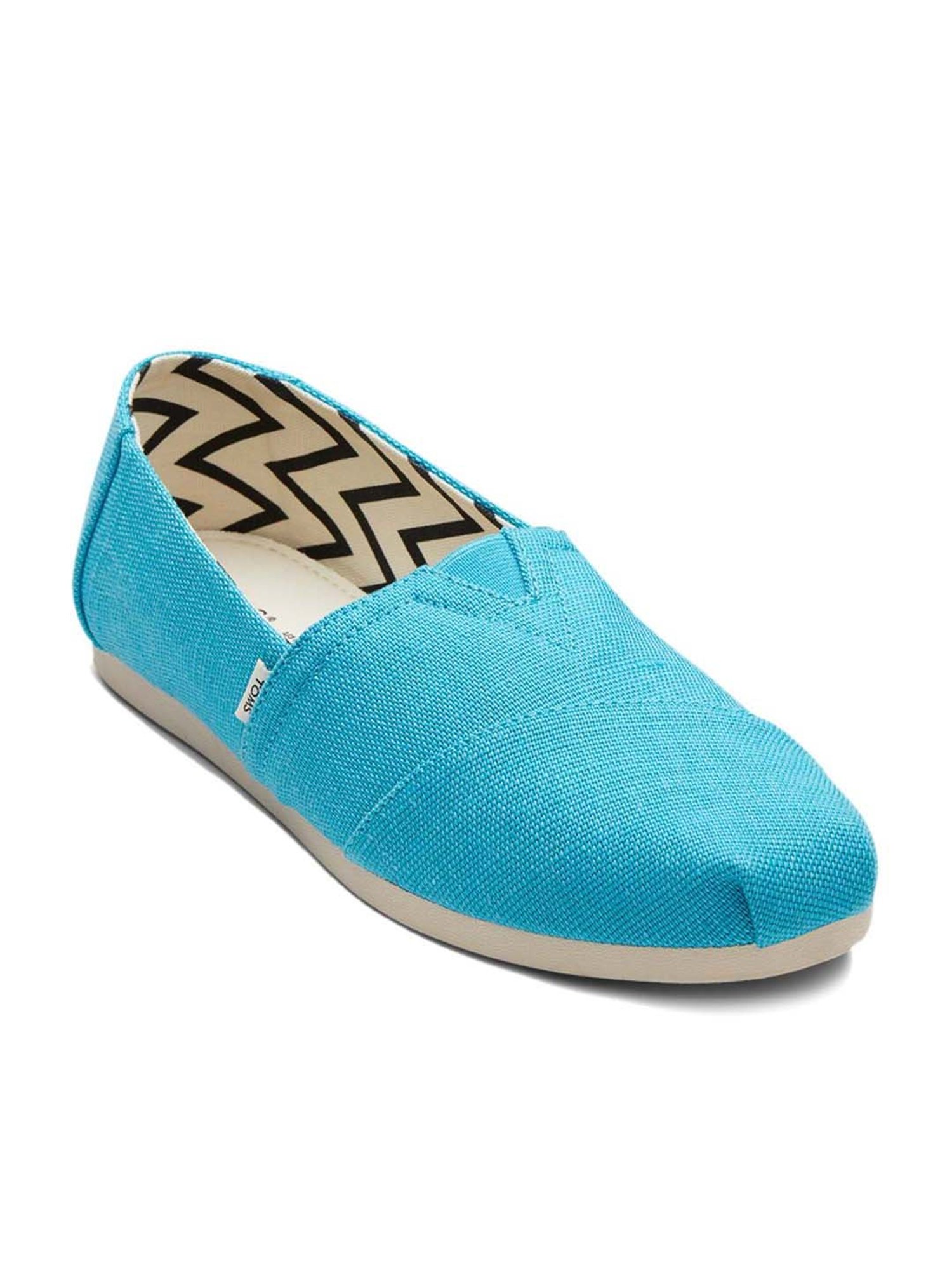 TOMS Women's Alpargata Blue Shoes