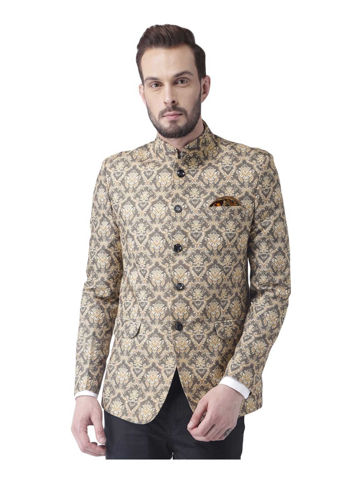 Hang Up Multicolor Regular Fit Printed Blazer