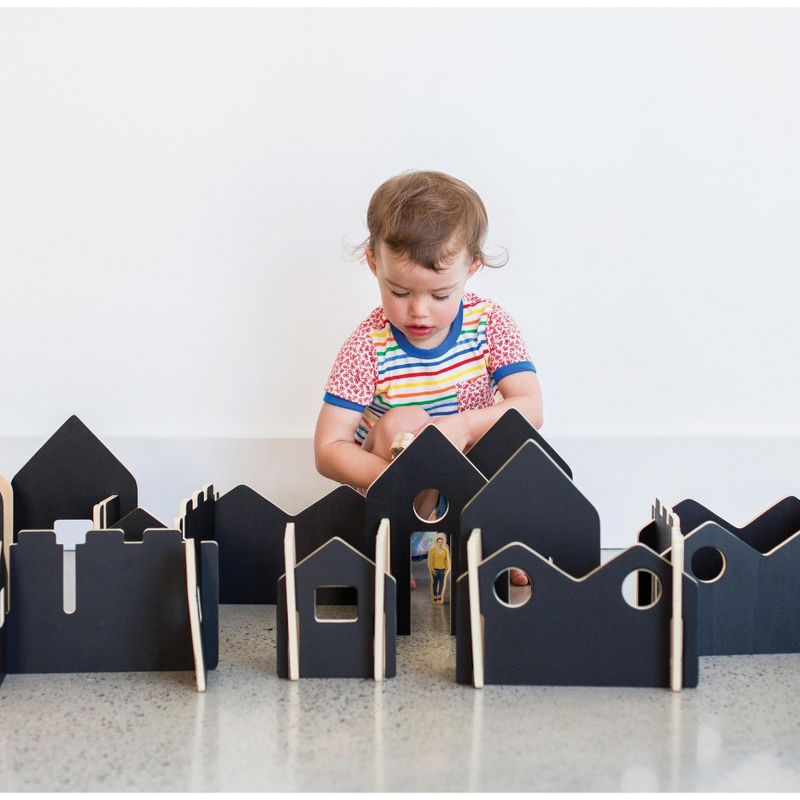 Childcraft Corrugated Building Blocks, Various Sizes, Primary Colors, set of 84