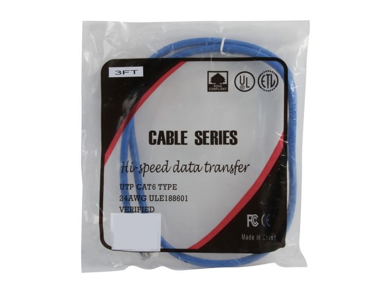 BYTECC C6EB-7B 7 ft. Enhanced 550MHz Patch Cables