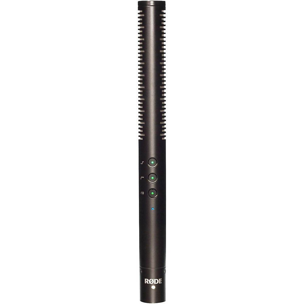 RODE NTG-4+ Directional Condenser Shotgun Microphone with Built-In Battery