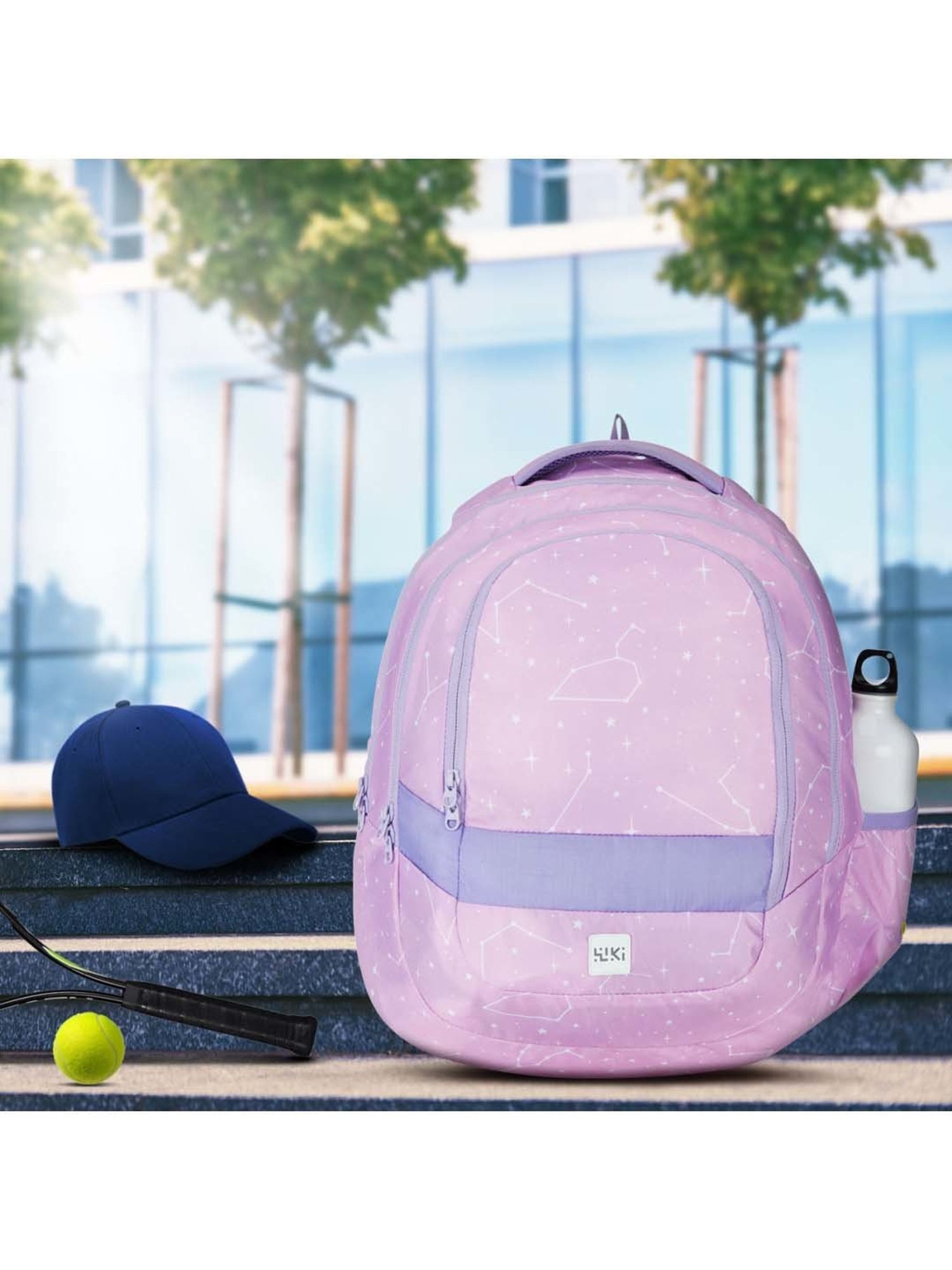 Wiki 27.5 Ltrs Pink Medium Backpack