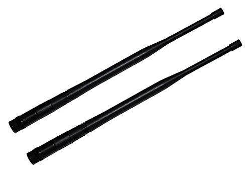 A Pair of 1/2 Wave Receiver Antennas for Shure UHF-R,ULX,SLX,QLX-D,ULX-D,BLX4R Receivers