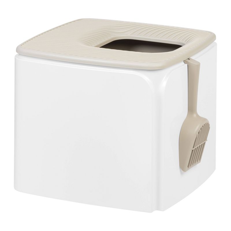 IRIS Premium Top Entry Cat Litter Box