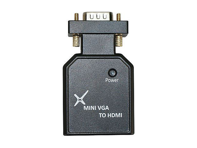 XtremPro 63031 VGA to HDMI 1080P Full HD Mini VGA To HDMI Audio Converter W/ VGA Cable & USB Power Cable & 3.5mm Audio Port Cable
