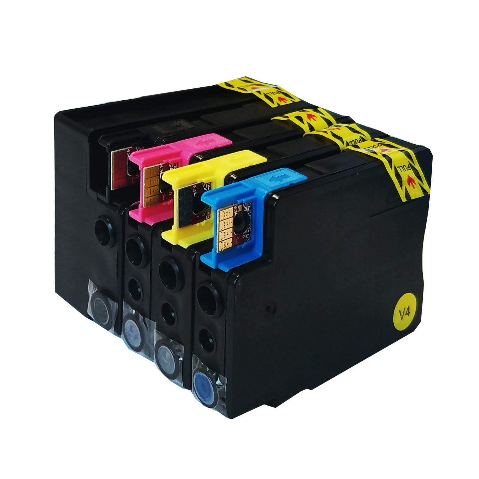 4 Pack ink4work&reg; Compaible 932XL 933XL Ink Cartridge For HP OfficeJet 6100 6600 6700 7110 7610 7612 printer