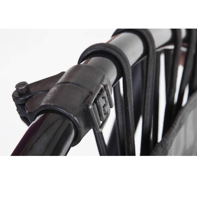 JumpSport 230F Folding Indoor Home Cardio Fitness Rebounder Durable Exercise Mini Trampoline with Premium Bungees, Workout DVD, and is Safe and Sturdy