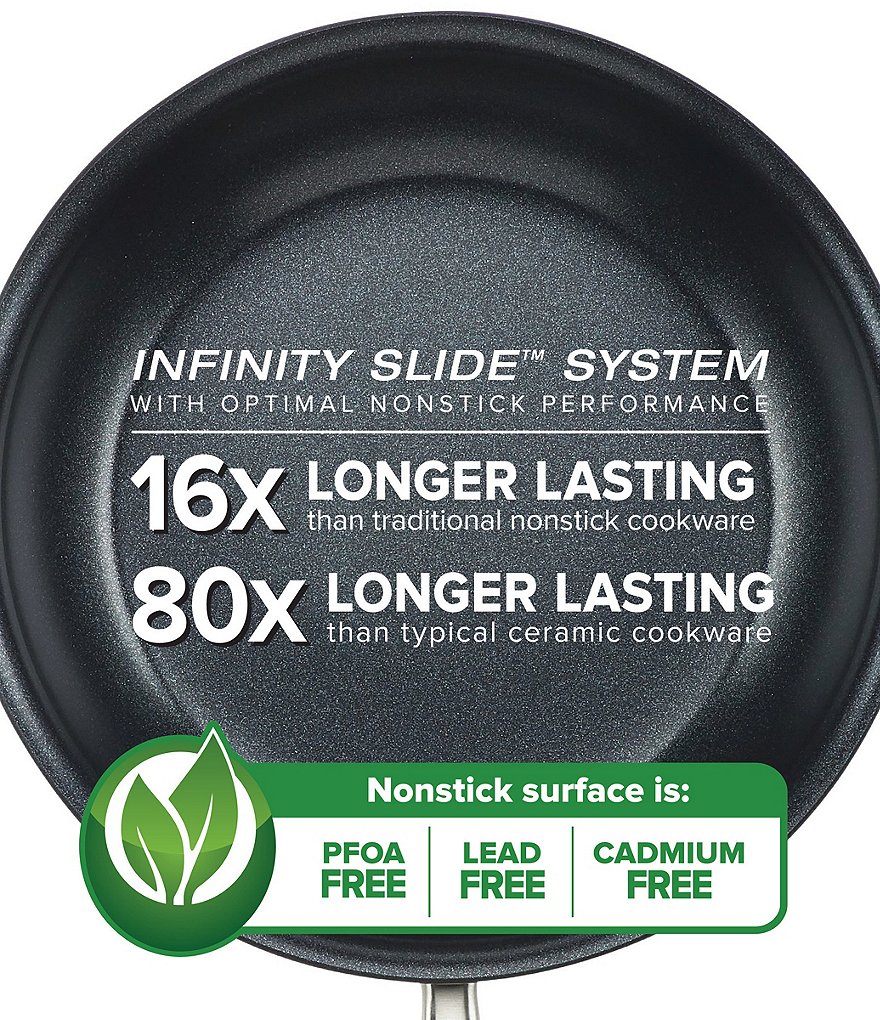 Anolon Advanced Home Hard-Anodized Nonstick Saute Pan with Helper Handle