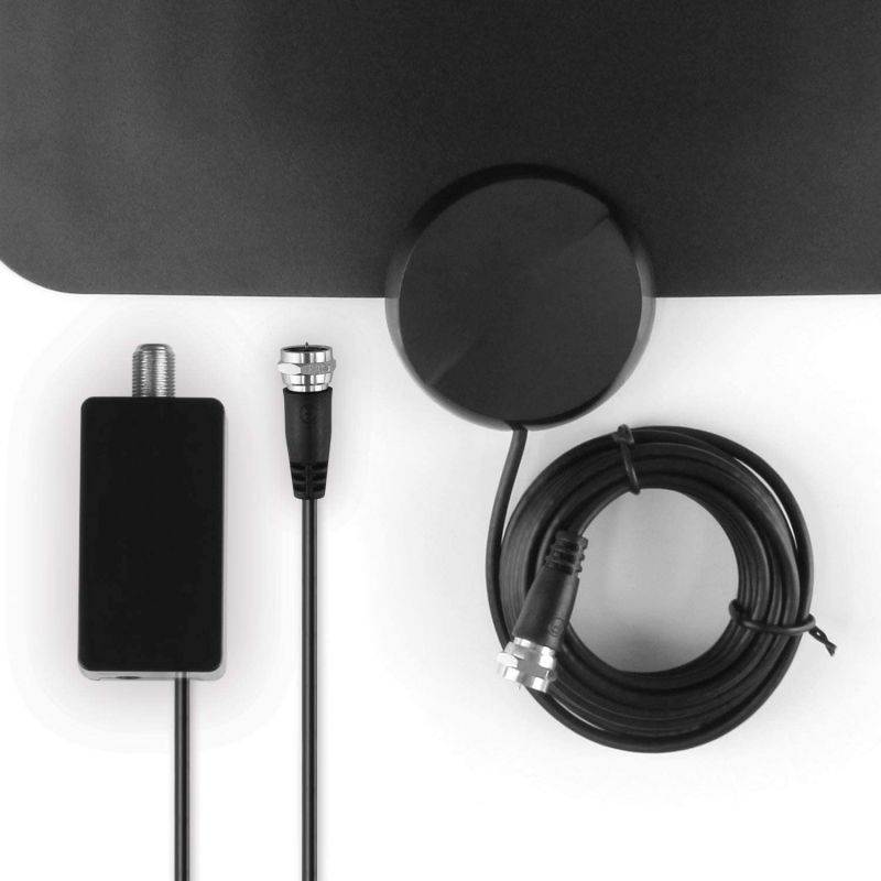 Aluratek Indoor HD Digital Amplified TV Antenna (Free Over-The-Air) HDTV Channels