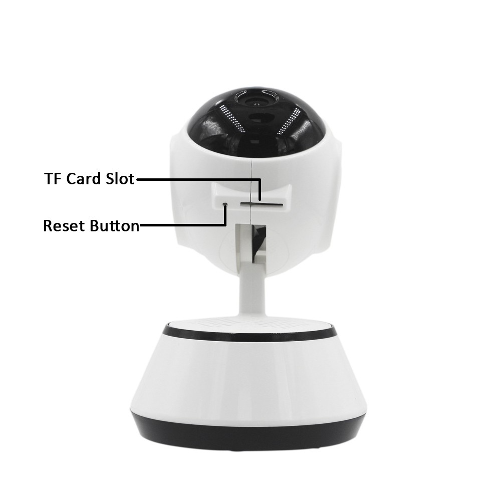 Wifi IP 720P CCTV Security CCTV Smart Home Security Ir Camera WHITE US Plug