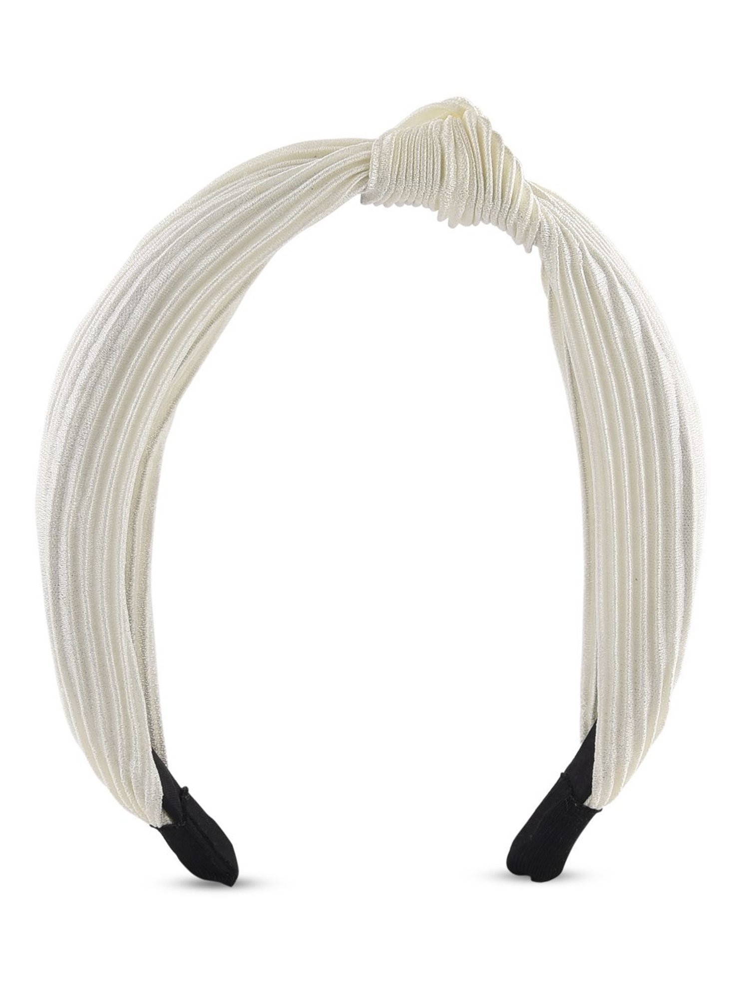 Choko Beige Embellished Hair Band