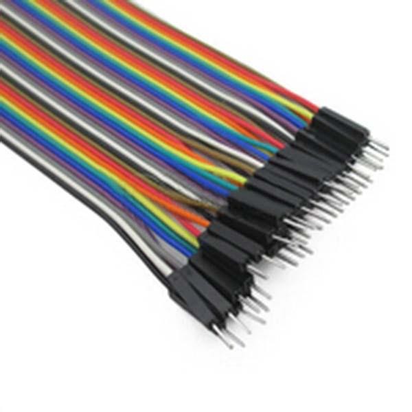 40pcs in Row Dupont Cable 20cm 2.54mm male to male jumper wire for Arduino