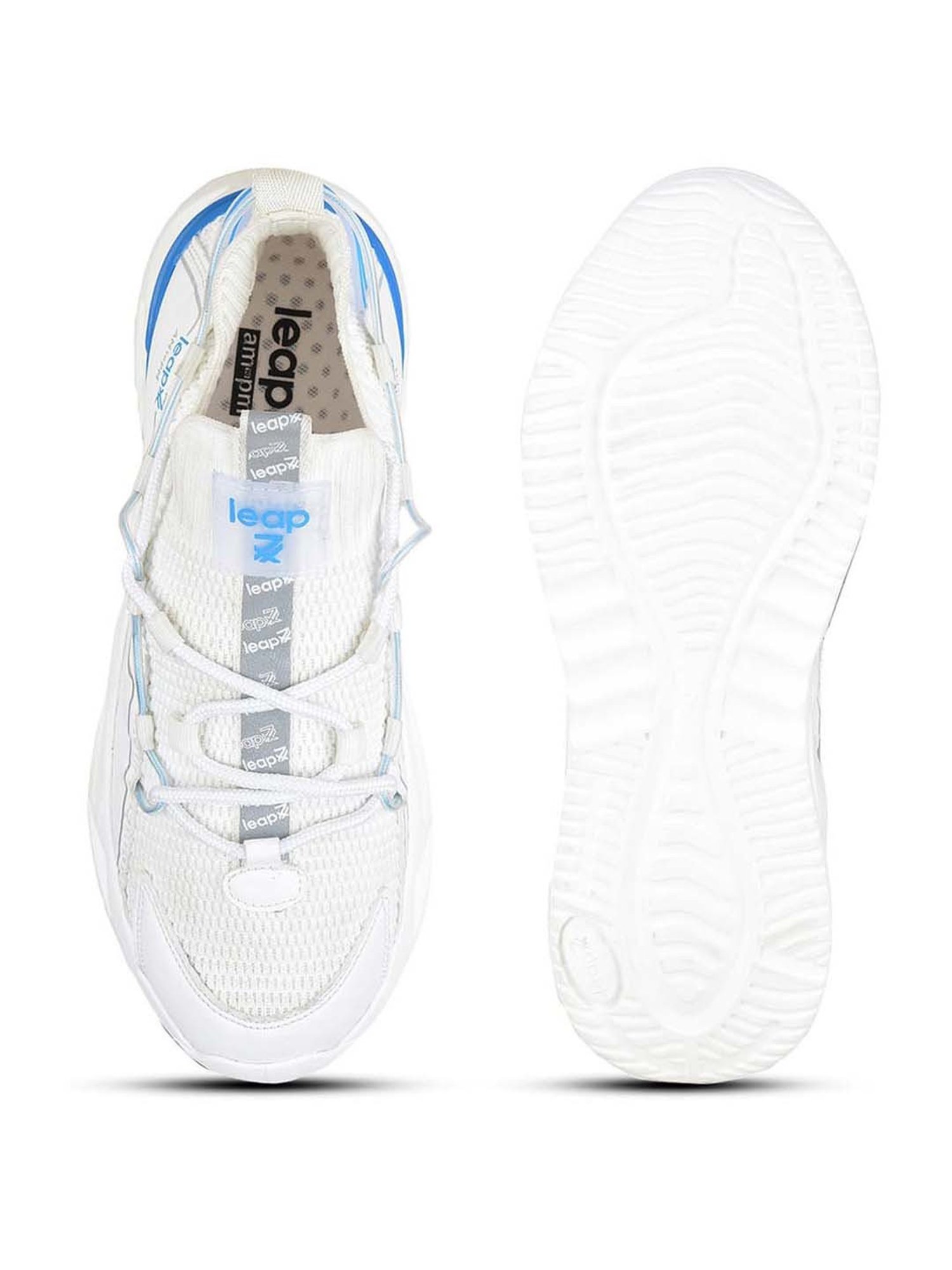 Leap7X by Liberty Men's NUCLEAR-1 White Running Shoes
