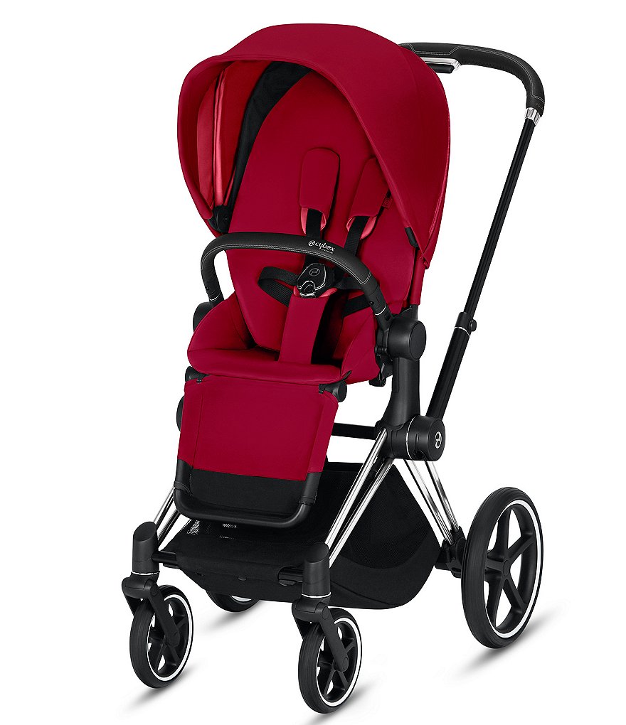 Cybex Chrome/Black Priam 3 Compact Stroller