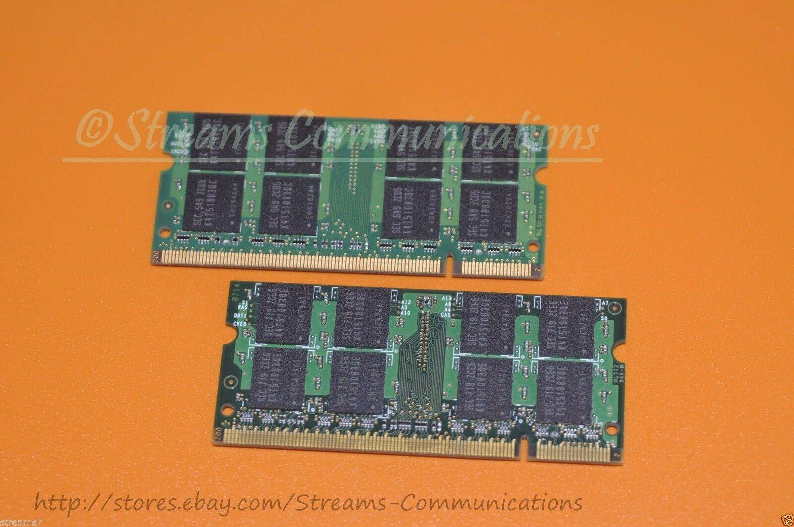 4GB DDR2 (2x 2GB) Laptop Memory for TOSHIBA Satellite L305-S5955 L305-S5957