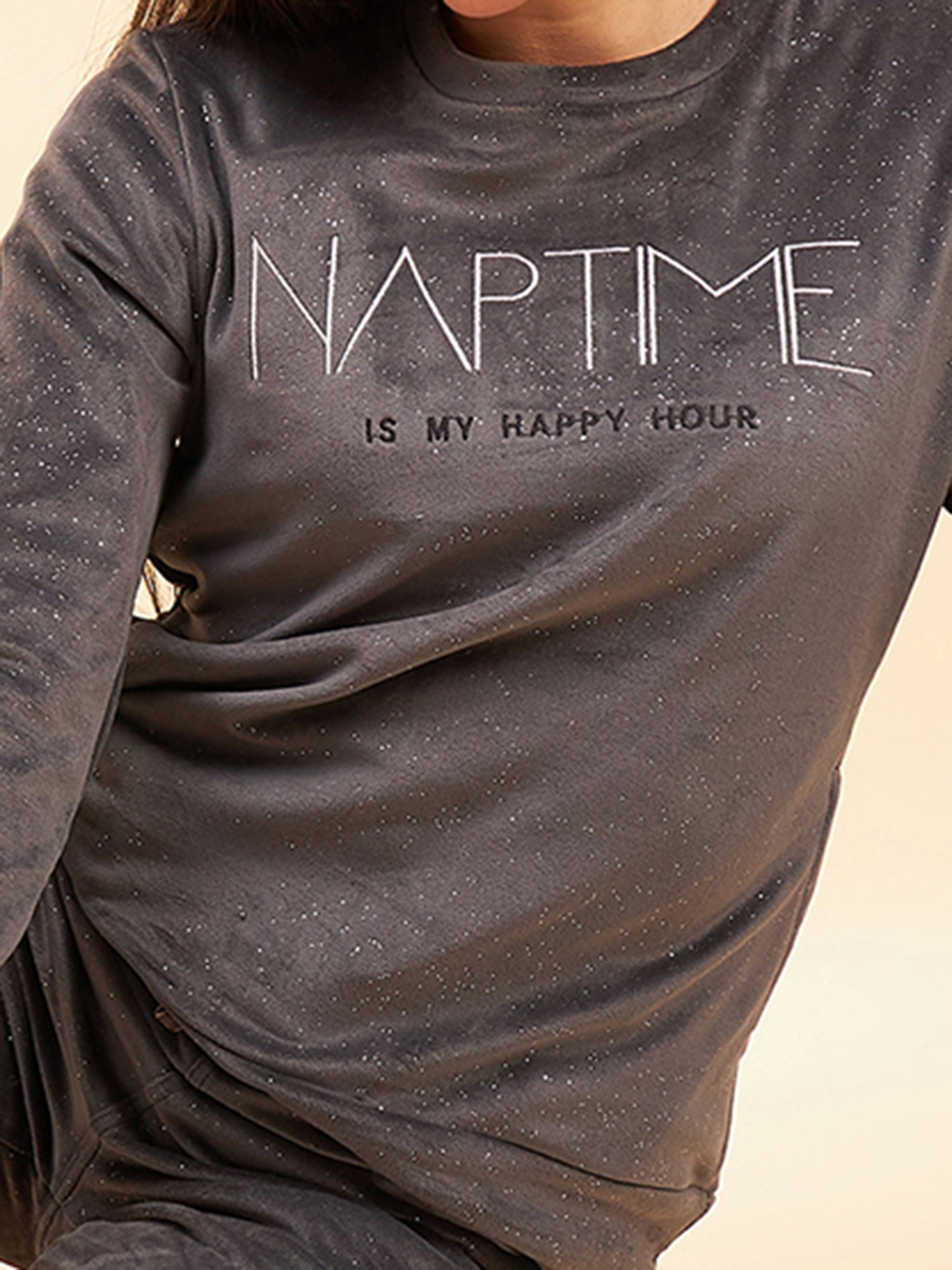 Sweet Dreams Grey Pullover With Pants