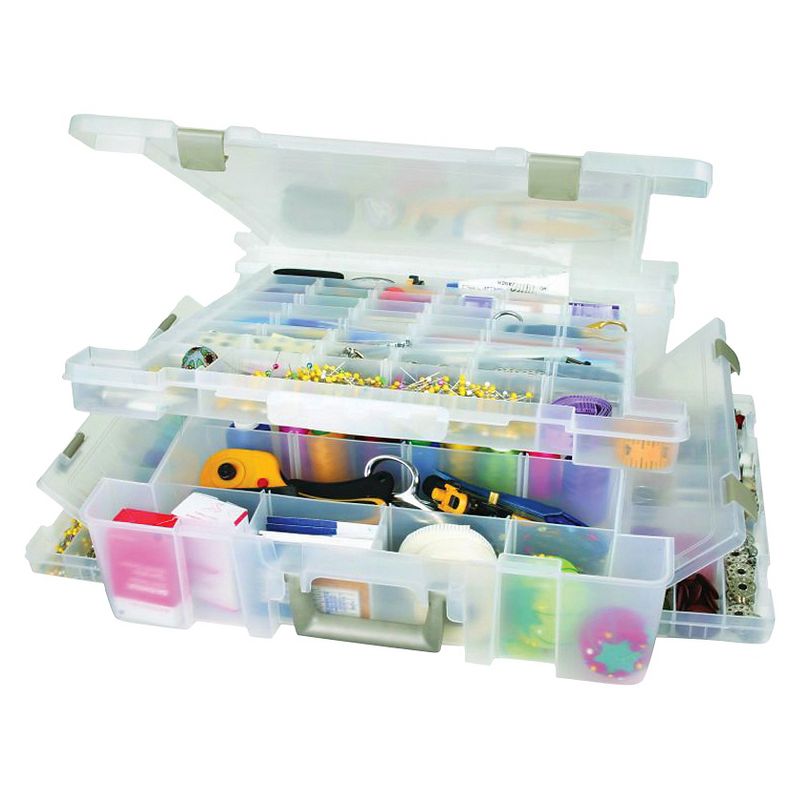 Art Bin Scrapbooking Tool Organizer - Clear