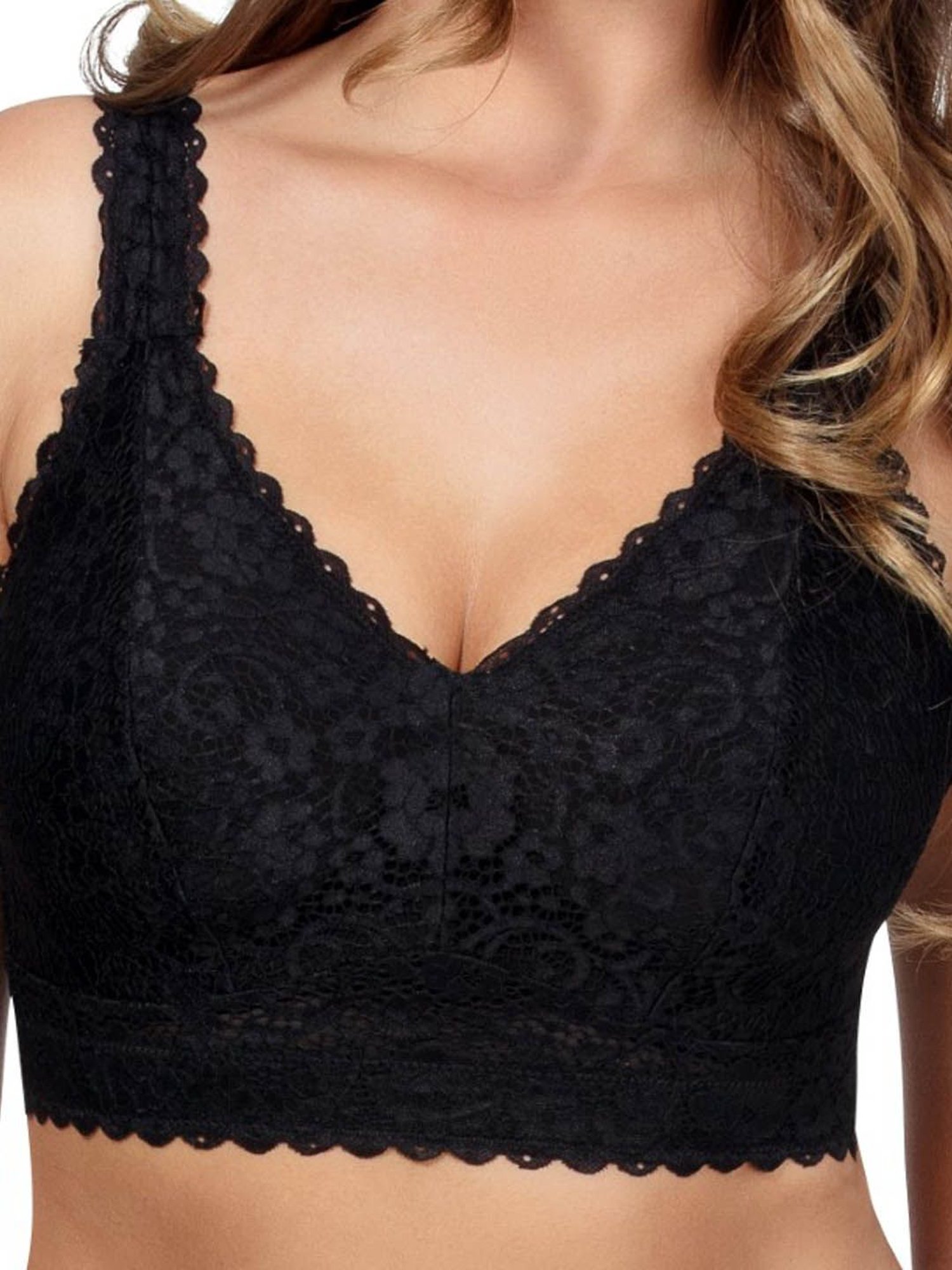 PARFAIT Black Non Wired Non Padded Bralette