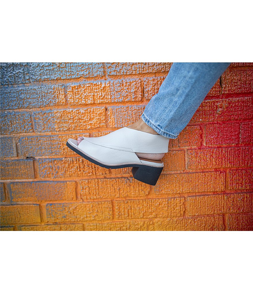 L'Amour Des Pieds Qiana Sling Block Heel Sandals