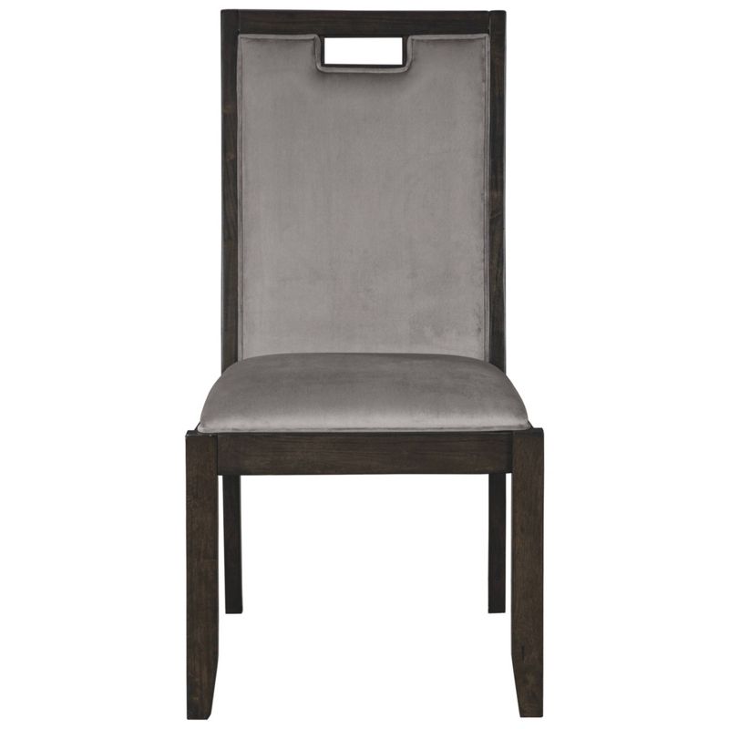 Set of 2 Hyndell Dining Room Chair Dark Brown - Signature Design by Ashley