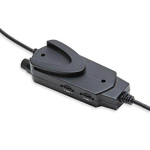 Oblanc Surround Sound 5.1, 8 30mm Drivers Gaming Headset w/ Microphone USB Connectivity PC Black OG-AUD63065