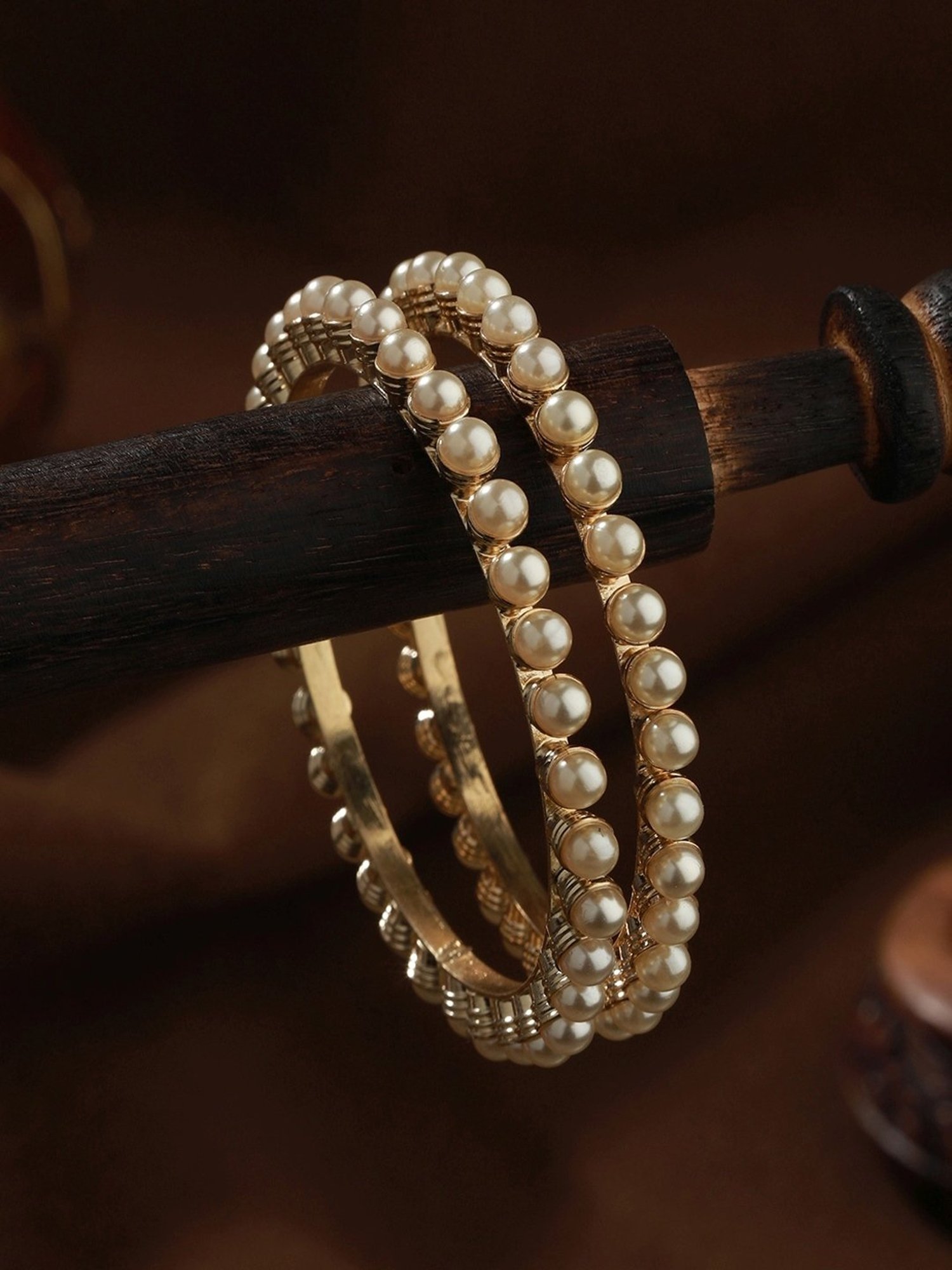 Bold by Priyaasi Trishul Rudraksh Silver-Plated Bracelet for Men