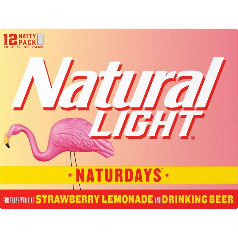 Natural Light Naturdays Lager Beer - 12pk/12 fl oz Cans