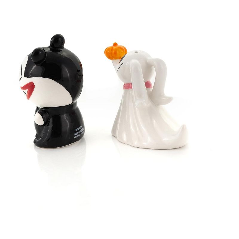 Seven20 Nightmare Before Christmas Scary Teddy & Zero Ceramic Salt & Pepper Shakers