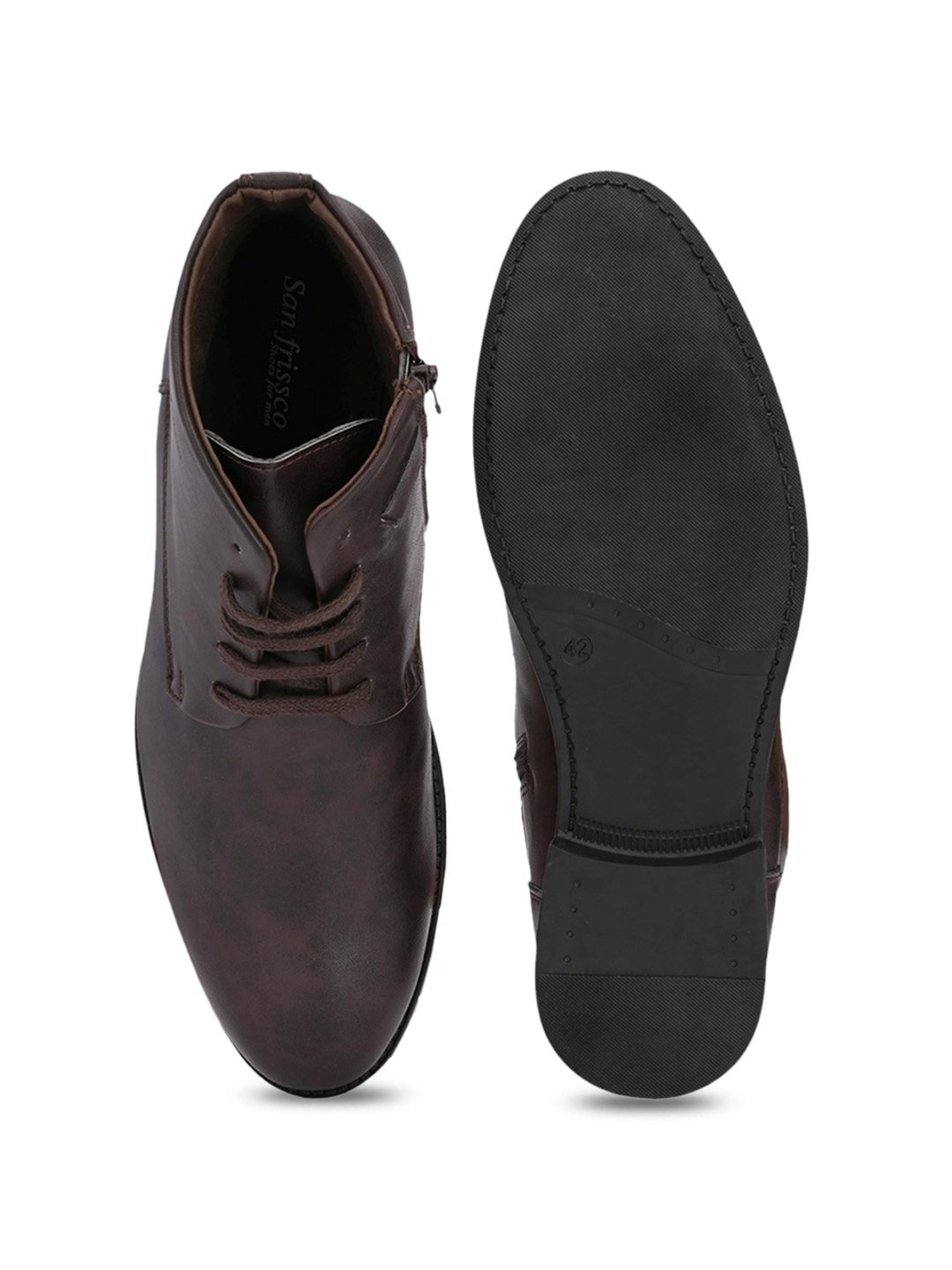 San Frissco Men's Cherry Derby Boots