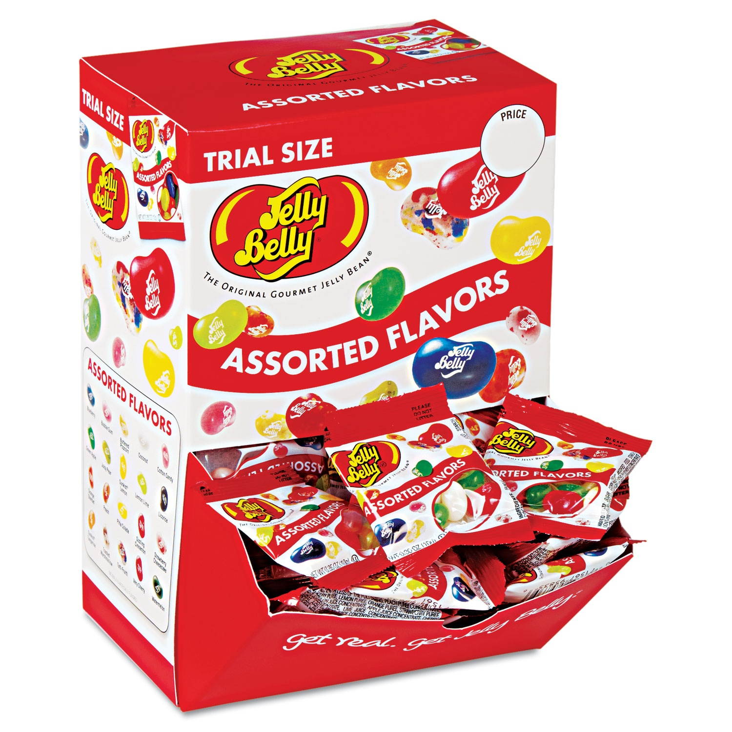 Jelly Belly Jelly Beans Assorted Flavors 80/Dispenser Box 72512