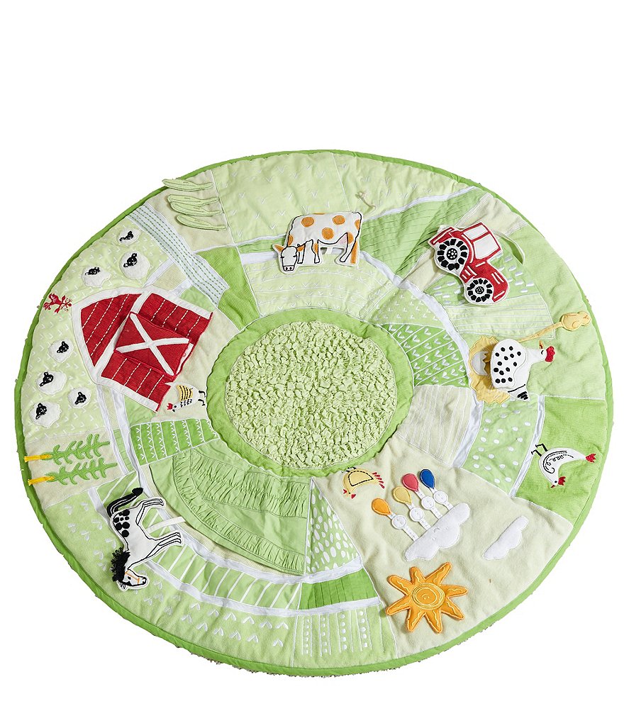 Wonder Wise by Asweets Round Farm Activity Playmat