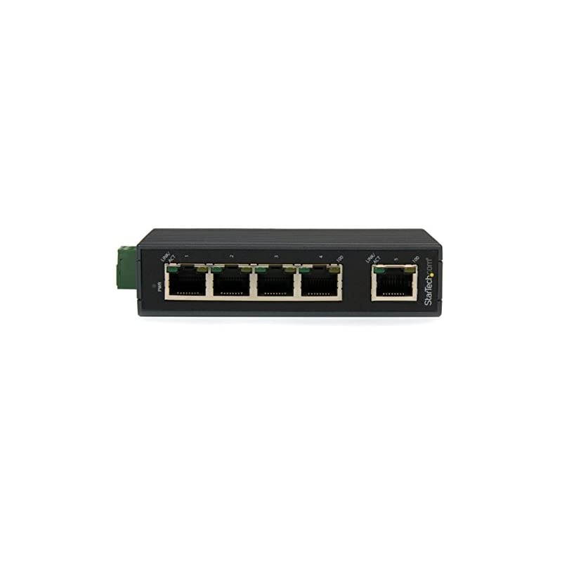 com 5-Port Ethernet Switch - 10/100Mbps Industrial Networking Solution - IP30-rated Energy Efficient Internet Switch (IES5102)