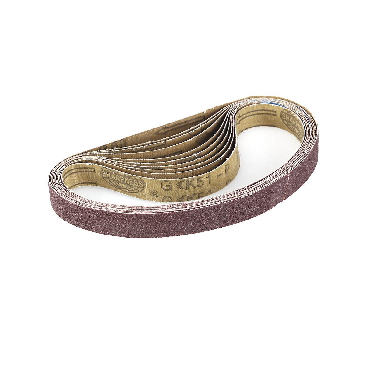 10PCS Sanding Belt Sandpaper Strips Polishing Grinding Belt 20mm x 520mm