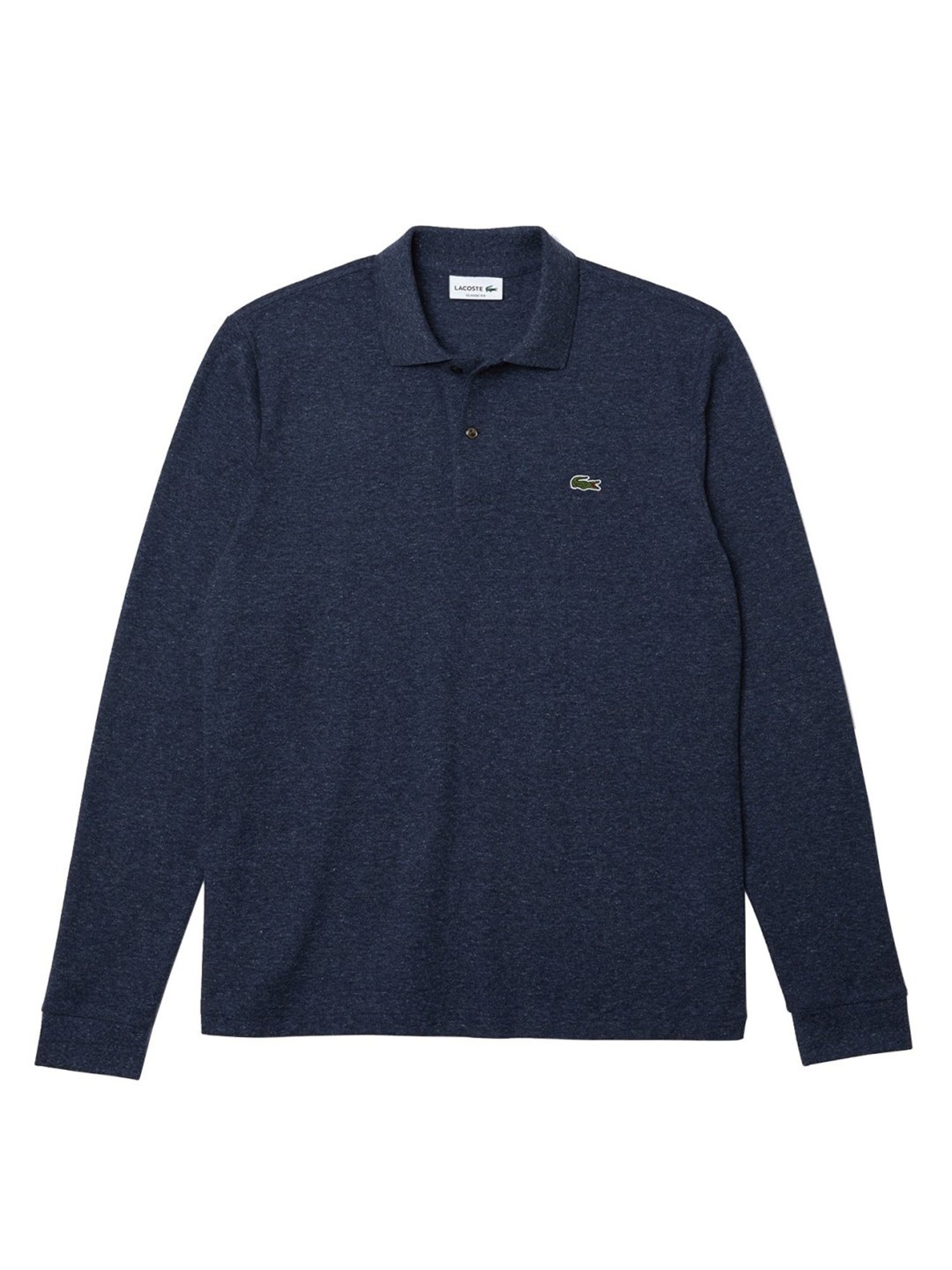 Lacoste Blue Marl Petit Pique Classic Fit Polo T-Shirt