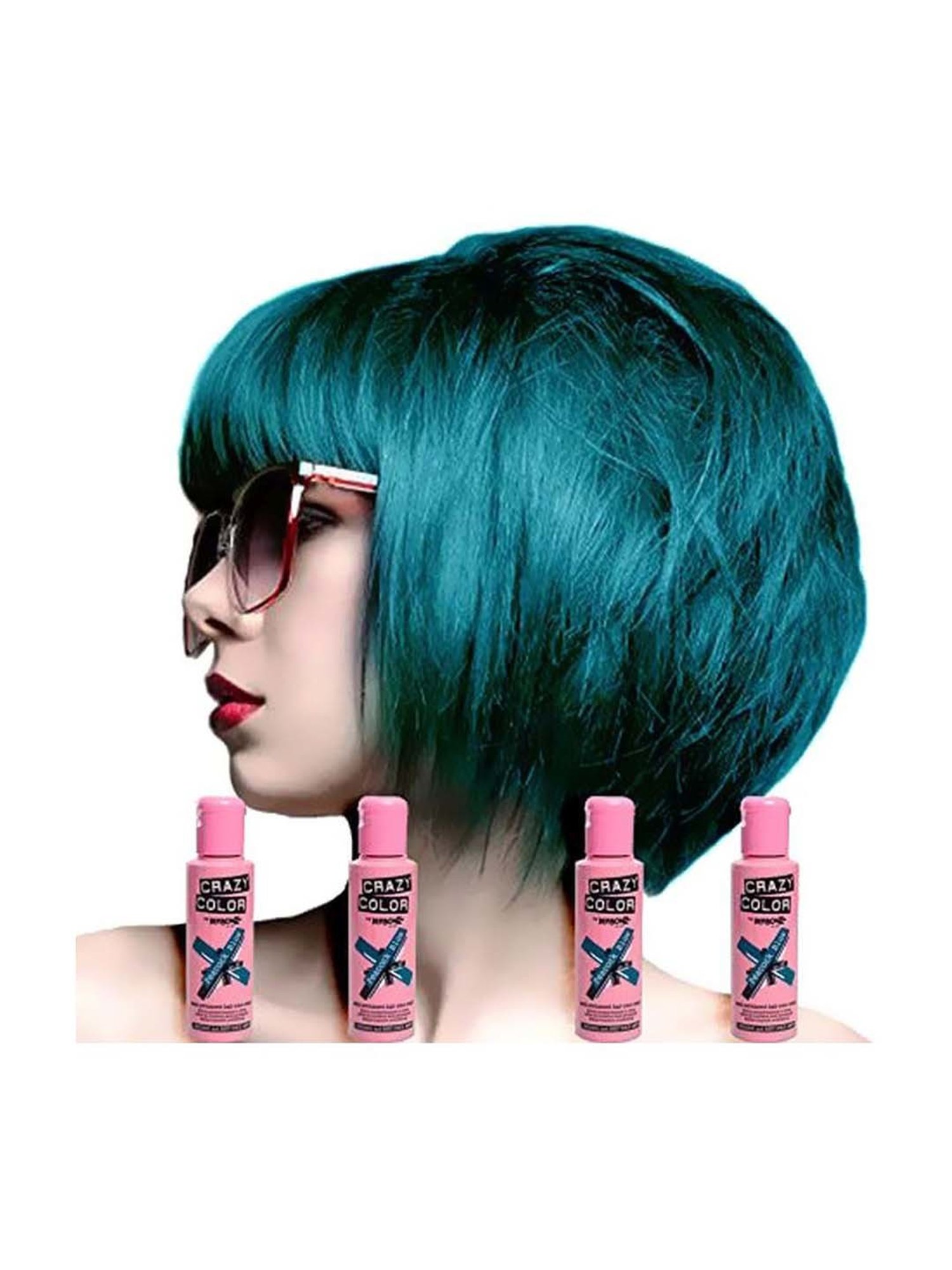 Crazy Color Peacock Blue-45 - 100 ml