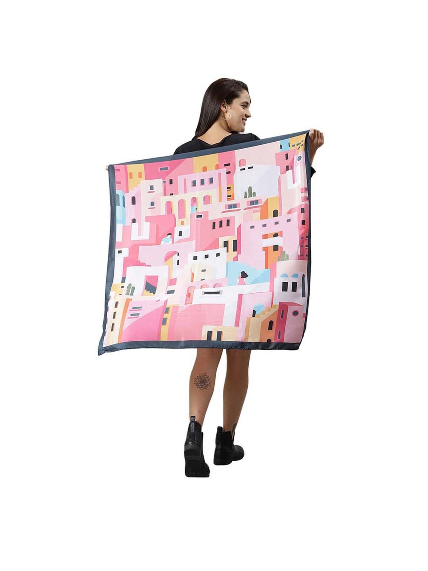 Under Armour Black Polyester Hijab - Extra Small