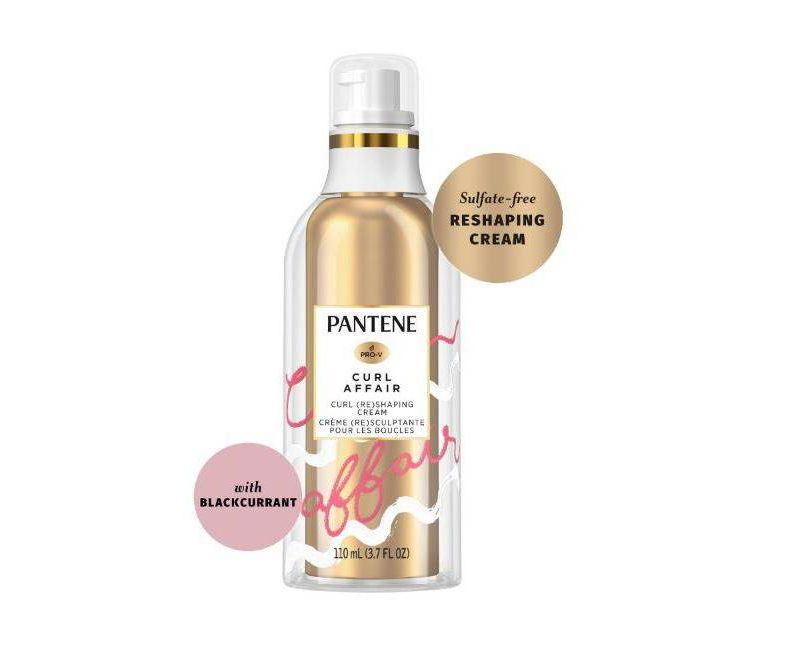Pantene Sulfate Free Curl Affair Curl Shaping Cream - Blackcurrant - 3.7oz