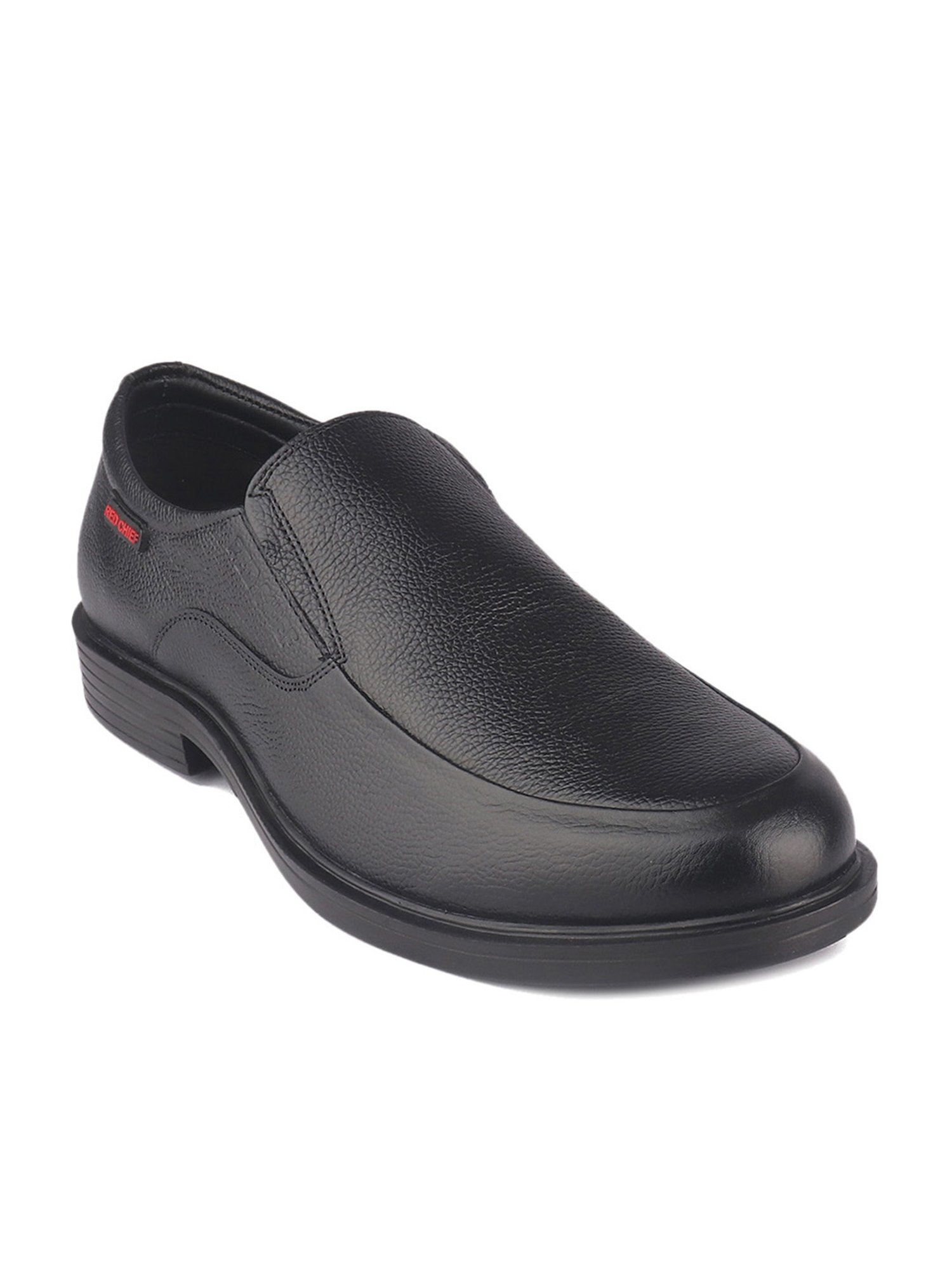 Red Chief Men's Black Formal Loafers
