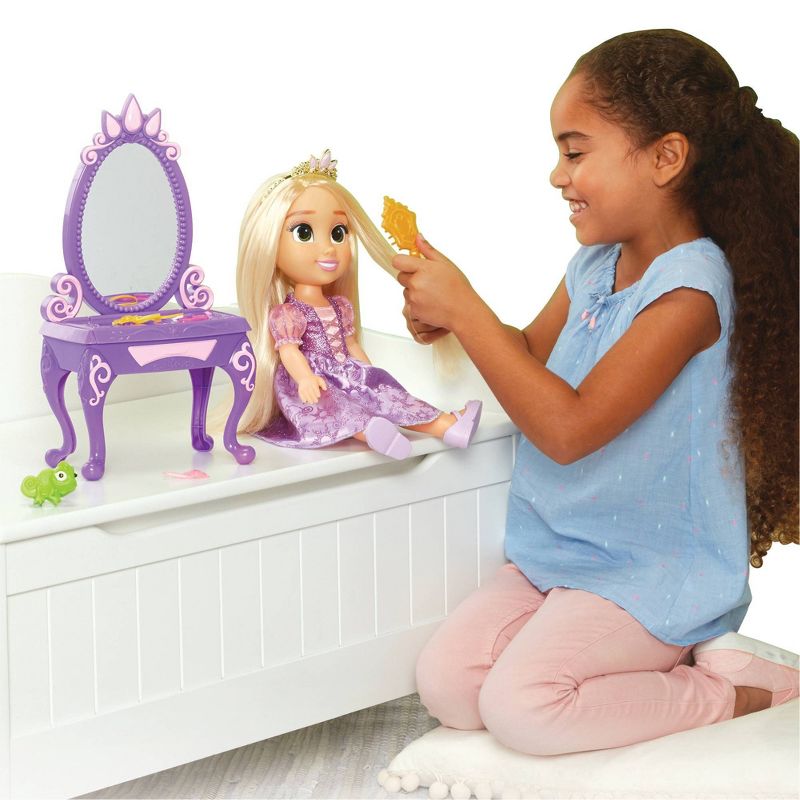 Disney Princess Rapunzel Doll with Vanity